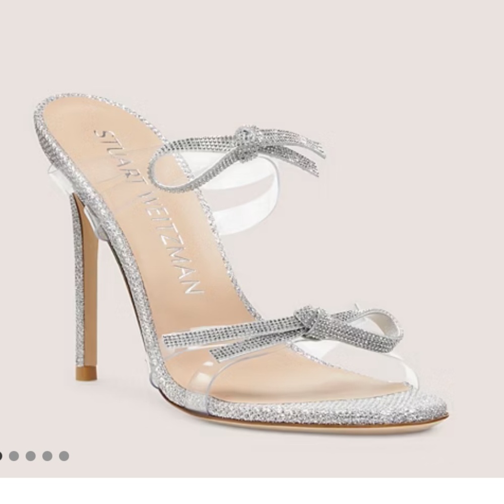 Stuart Weitzman Bow 100 Slides - image 1